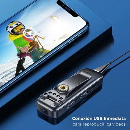 CamPro | Cámara Discreta 180° HD 1080P con Sonido Nítido